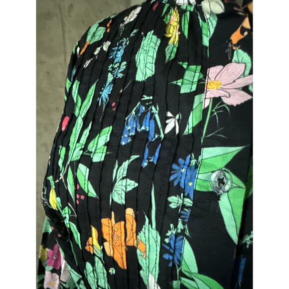 Sheridan French THE EVERY BODY DRESS IN ONYX WILDFLOWER - Picture 3 of 7